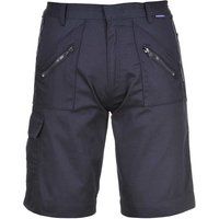 Action Work Shorts multi pockets Elasticated waist Portwest S889