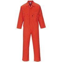 Portwest Liverpool Zip Coverall Red M 31"