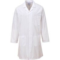Portwest 2852 Hard Wearing Durable Lab Coat White, X-Small