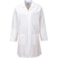 Portwest 2852 Hard Wearing Durable Lab Coat White, 3X-Large