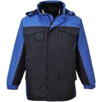Portwest S562NRRS RS Parka, Regular, Size Small, Navy/Royal