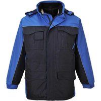 Portwest Ripstop Parka Navy / Royal Blue 2XL