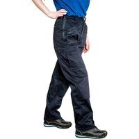 Portwest Ladies Action Trousers, Trouser Length: Regular , Color: Dark Navy, Size: XL, S687NARXL