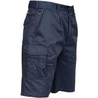 Portwest Combat Shorts Elasticated Waist Work Cargo Durable Pockets S790