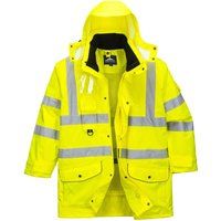 Portwest S427 - Hi-Vis 7-in-1 Traffic Jacket - Yellow