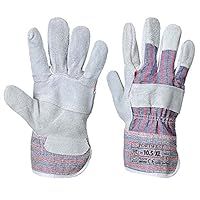 Portwest Canadian Rigger Glove, Color: Assorted Grey, Size: XL, A210GRRXL