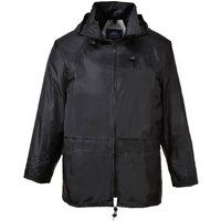 Adults waterproof showerproof jacket overcoat sizes S-4XL black olive navy