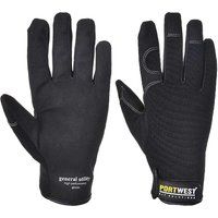 Portwest A700 General Utility Glove Size EU 10 XL Brand New Black Gloves