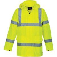 Portwest S160YERXXXL Hi-Vis Lite Traffic Jacket, Regular, Size 3X-Large, Yellow