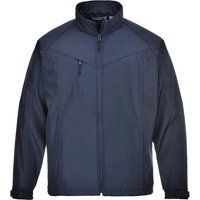 Portwest Oregon Men/'s Softshell Jacket (3L), Size: XXL, Colour: Navy, TK40NARXXL