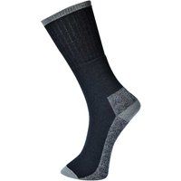 Heavy Duty Work Socks Black Pack Of 3