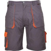 Portwest Men/'s Contrast Shorts, Grey, L UK