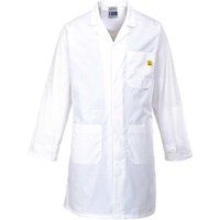 PORTWEST Anti-Static ESD Coat Electrostatic Discharge Lab Hospital AS10