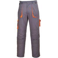Portwest Texo Contrast Trouser, Size: XXXL, Colour: Grey, TX11GRRXXXL