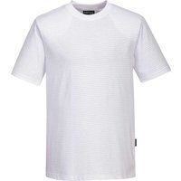 Portwest Anti-Static ESD T-Shirt, Size: XXL, Colour: White, AS20WHRXXL