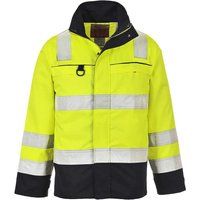 Portwest Mens Hi-Vis Flame Resist Safety Workwear Multi-Norm Jacket