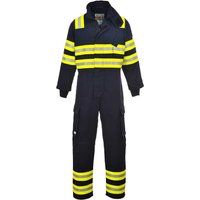 Portwest Wildland Fire Coverall, Color: Navy, Size: Large, FR98NARL