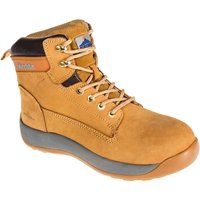Safety Boots steel toecap & midsole lace up boot Honey or Black Portwest FW32