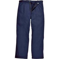 Portwest BZ30 Maximum Protection Bizweld Trousers Navy Tall, Large