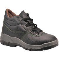 PORTWEST Steelite Safety Boot S1 Black Padded Steel Toecap Slip Resistant FW21