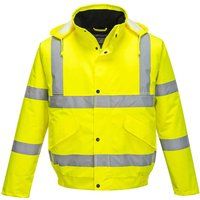 Portwest S463 - Hi-Vis Waterproof Bomber Jacket