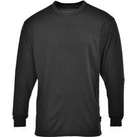Portwest Long Sleeve Thermal Baselayer Top Black L