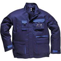 Portwest TX10NARXS Texo Contrast Jacket, Regular, Size: X-Small, Navy