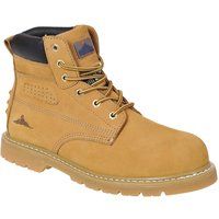 Safety Boots steel toecap & midsole lace up mens workwear Honey  Portwest FW35