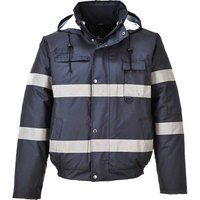 Portwest Iona Lite Bomber Jacket, Color: Navy, Size: XSmall, S434NARXS