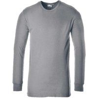 Thermal T-Shirt Long Sleeve Mens Breathable Wicking Baselayer Work Casual Top