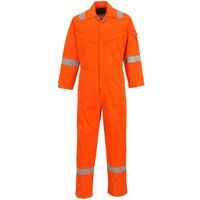 Portwest Araflame Gold Coverall, Size: 42, Colour: Orange, AF53ORR42