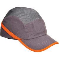Portwest Vent Cool Bump Cap, Size: One Size, Colour: Grey, PW69GRR