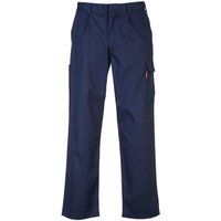 BizWeld Flame Resistant Cargo Pants Navy Blue 4XL 31"