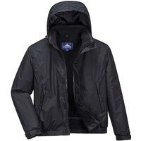 Portwest Calais Bomber Jacket, Size: S, Colour: Black, S503BKRS