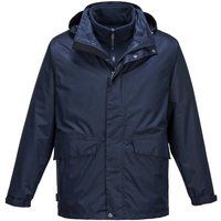 Portwest Argo Breathable 3-in-1 Jacket, Size: XL, Colour: Navy, S507NARXL