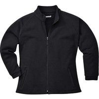 Portwest Aran Ladies Fleece, Color: Black, Size: Small, F282BKRS