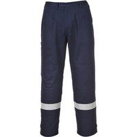 Portwest FR26NATXL Bizflame Plus Trouser, X-Large/Tall, Navy