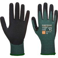 Portwest AP32 Reinforced Thumb Dexti Cut Pro Glove Black/Gray, Medium