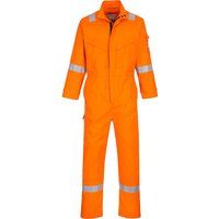 Biz Flame Ultra Flame Resistant Coverall Orange XL