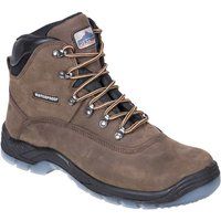 Portwest Steelite All Weather Boot S3 WR, Size: 41, Colour: Brown, FW57BRR41