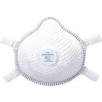 PORTWEST - P371 Ergonet FFP3 Valved Dolomite Respirator Dust Mask - Box/5