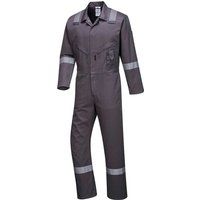 Portwest C814 Iona Cotton Coverall Grey L