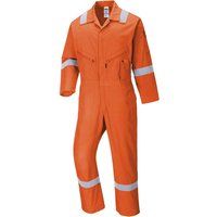 Portwest C814 Iona Cotton Coverall Orange M