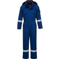 Portwest FR Anti-Static Winter Coverall, Size: XXL, Colour: Royal Blue, FR53RBRXXL