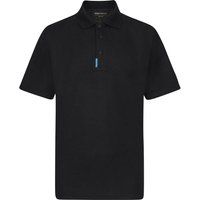 Portwest WX3 Polo Shirt, Size: XL, Colour: Black, T720BKRXL
