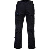 Portwest KX3 Ripstop Trouser for men, Color: Black, Size: 30, T802BKR30