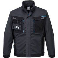 Portwest WX3 Workwear Jacket for men, Color: Metal Grey, Size: L, T703MGRL