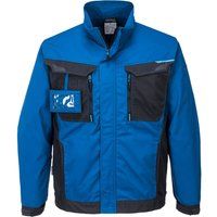 Portwest WX3 Work Jacket, Size: S, Colour: Persian Blue, T703PBRS