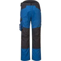Portwest T701 Mens WX3 Work Trousers - Reinforced Safety Workwear Trousers with Kneepad Protection Size Persian Blue, 36