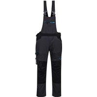 Portwest WX3 Bib and Brace, Size: XL, Colour: Metal Grey, T704MGRXL